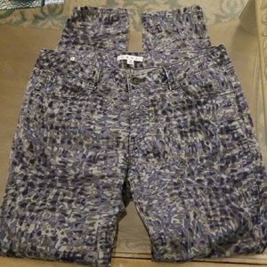 CAbi camouflage skinny jeans